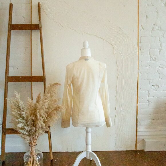 Theory Sheer Blouse - Picture 4 of 11